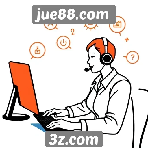 Suporte ao cliente no site jue88.com