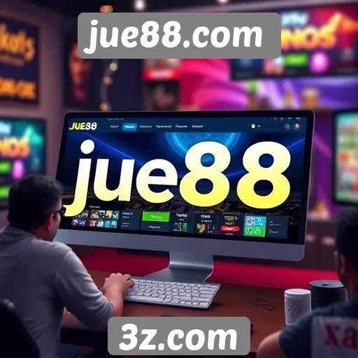 Análise da interface do jue88.com para novos usuários