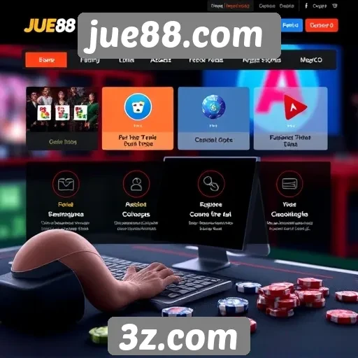 Análise das funcionalidades do site jue88.com